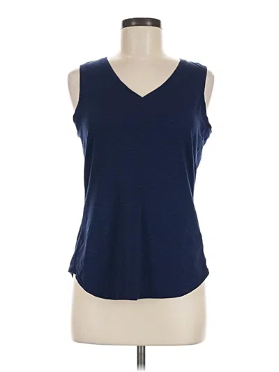 Pre-owned Title Nine Sleeveless T-shirt In Blue
