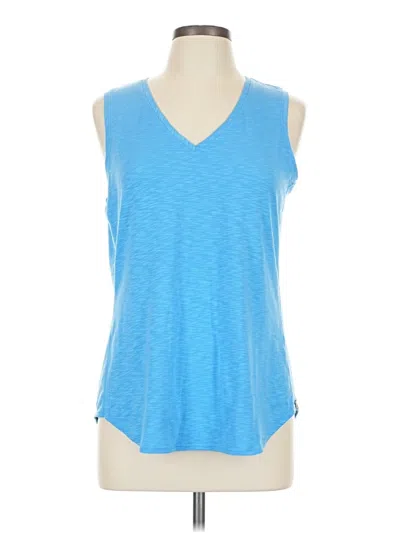 Pre-owned Title Nine Sleeveless T-shirt In Blue