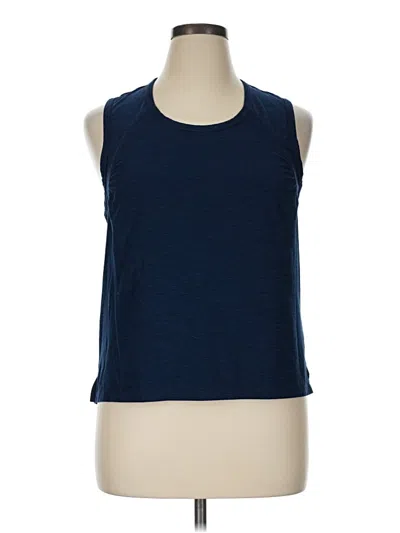 Pre-owned Title Nine Sleeveless T-shirt In Blue