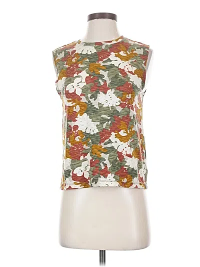 Pre-owned Title Nine Sleeveless T-shirt In Brown