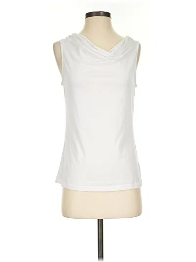 Pre-owned Title Nine Sleeveless T-shirt In Ivory