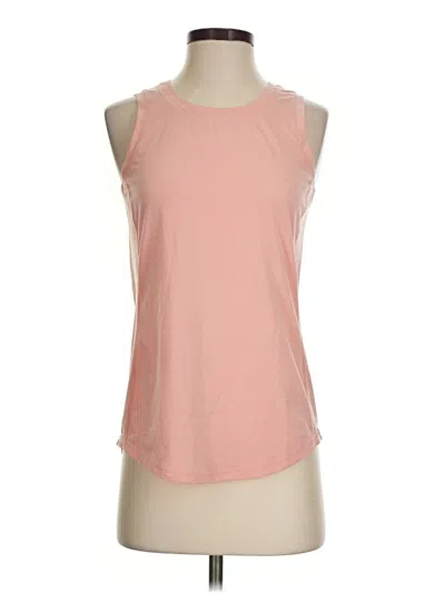 Pre-owned Title Nine Sleeveless T-shirt In Pink