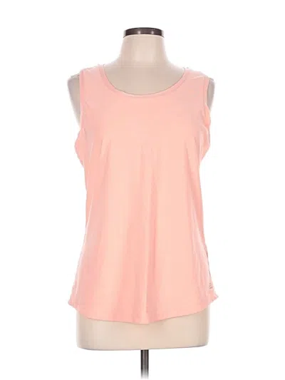 Pre-owned Title Nine Sleeveless T-shirt In Pink