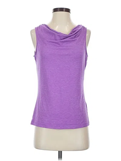 Pre-owned Title Nine Sleeveless T-shirt In Purple