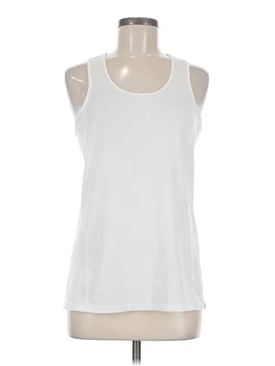 Pre-owned Title Nine Sleeveless T-shirt In White