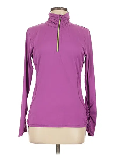 Pre-owned Title Nine Sweatshirt In Purple