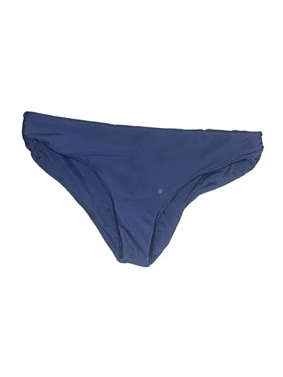 Pre-owned Title Nine Swimsuit Bottoms In Blue