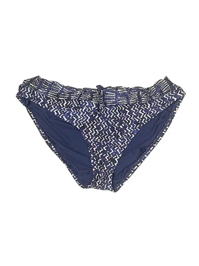 Pre-owned Title Nine Swimsuit Bottoms In Blue