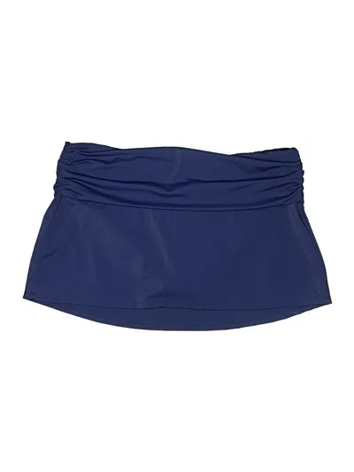 Pre-owned Title Nine Swimsuit Bottoms In Blue