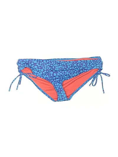 Pre-owned Title Nine Swimsuit Bottoms In Blue