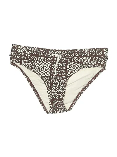 Pre-owned Title Nine Swimsuit Bottoms In Brown