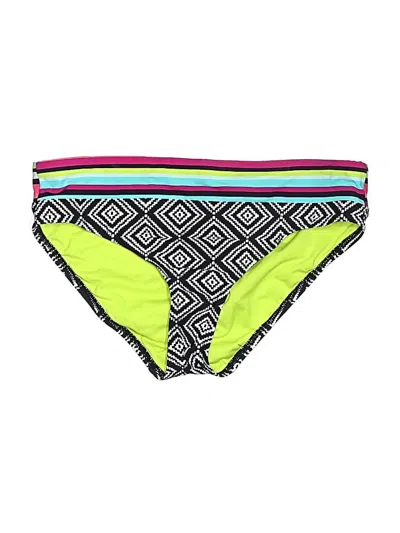 Pre-owned Title Nine Swimsuit Bottoms In Green