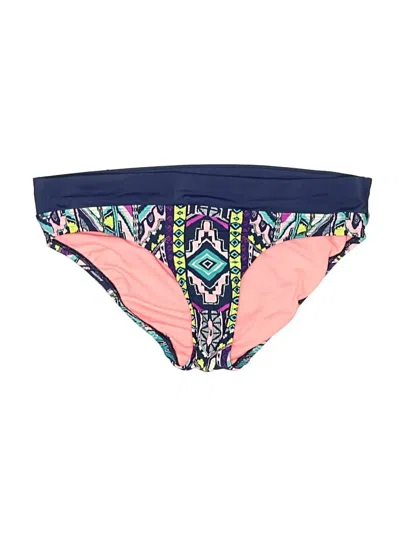 Pre-owned Title Nine Swimsuit Bottoms In Pink