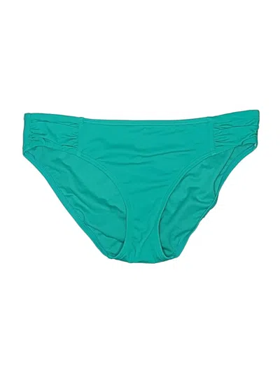 Pre-owned Title Nine Swimsuit Bottoms In Teal