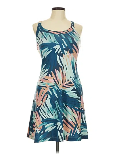 Pre-owned Title Nine Swimsuit Cover Up In Blue