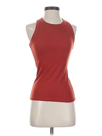 Pre-owned Title Nine Tank Top Red Halter Neckline Tops