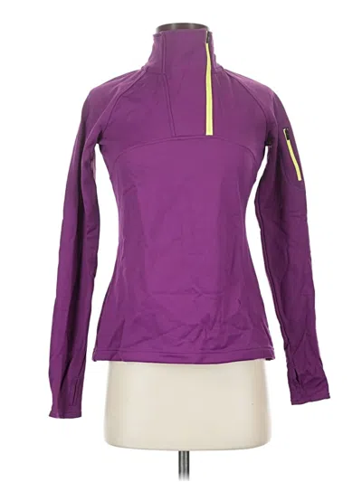 Pre-owned Title Nine Track Jacket In Purple