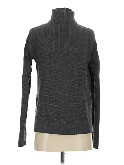 Pre-owned Title Nine Turtleneck Sweater In Gray