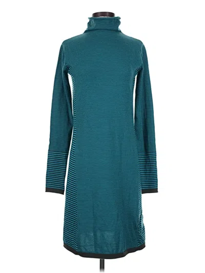 Pre-owned Title Nine Turtleneck Sweater In Teal