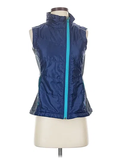 Pre-owned Title Nine Vest In Blue