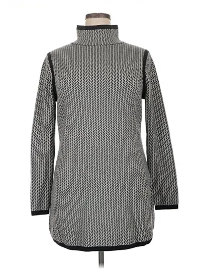 Pre-owned Title Nine Wool Dress In Gray