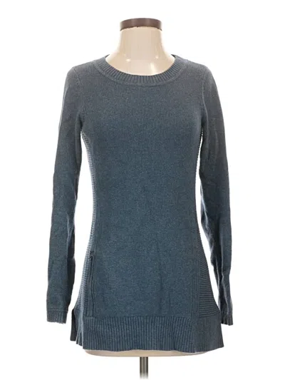 Pre-owned Title Nine Wool Pullover Sweater In Gray