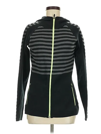 Pre-owned Title Nine Zip Up Hoodie In Black