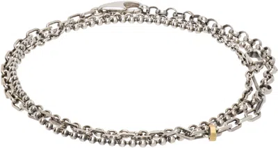 Title Of Work Mixed Metal Wrap 536 Bracelet In Multi