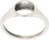 Title Of Work Open Circle Ring In Silver