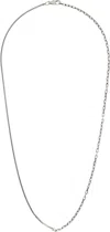 Title Of Work Snake & Anchor Bar Necklace