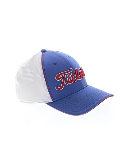 Pre-owned Titleist Baseball Cap In Blue