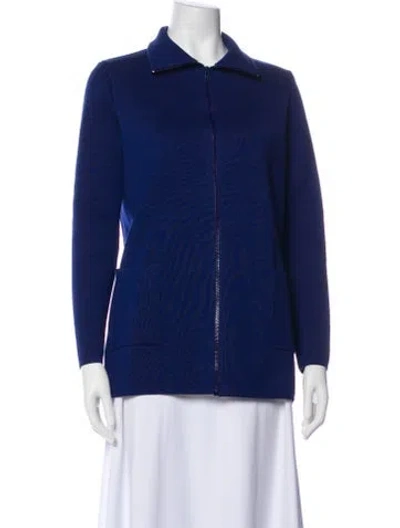 Pre-owned Titti Dell'acqua Jacket In Blue