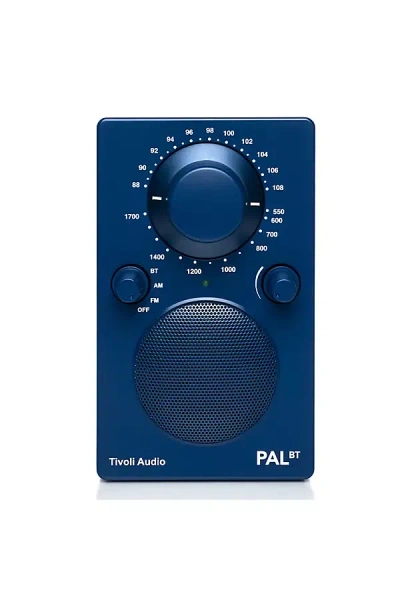 Tivoli Audio Pal Bt Bluetooth Am/fm Portable Radio & Speaker In Blue