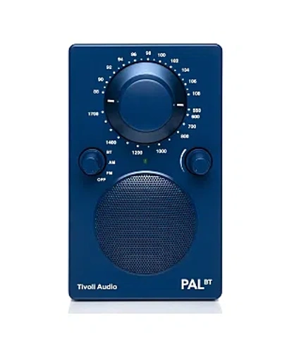 Tivoli Audio Pal Bt Bluetooth Am/fm Portable Radio & Speaker In Blue