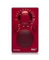 Tivoli Audio Pal Bt Bluetooth Am/fm Portable Radio & Speaker In Red