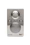 Tivoli Audio Pal Bt Bluetooth Am/fm Portable Radio & Speaker In Silver