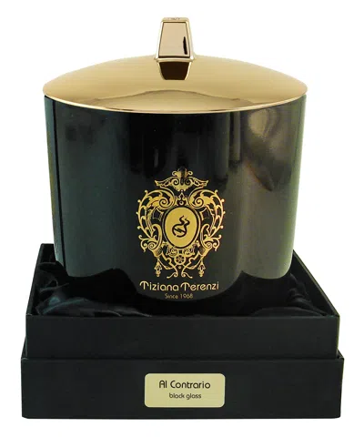 Tiziana Terenzi Al Contrario Maxi Scented Candle With 3 Wooden Wicks 1000 G