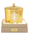 Tiziana Terenzi Cassiopea Maxi Scented Candle With 2 Wooden Wicks 500 G In White