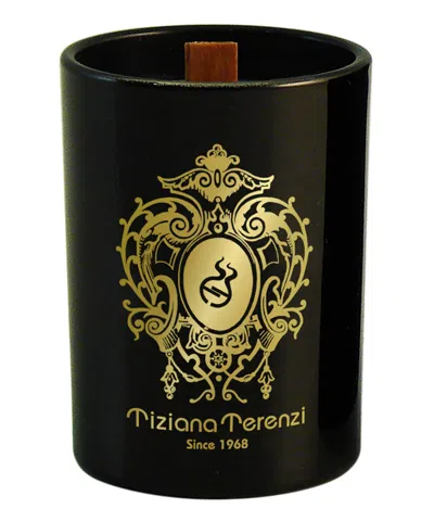 Tiziana Terenzi Ecstasy Mini Scented Candle With Wooden Wick 35 G In White