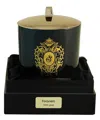 Tiziana Terenzi Foconero Scented Candle With Wooden Wick 170 G In White