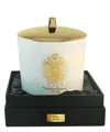 Tiziana Terenzi Lillipur Maxi Scented Candle With 2 Wooden Wicks 500 G In White
