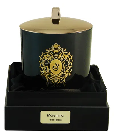 Tiziana Terenzi Maremma Scented Candle With Wooden Wick 170 G In White