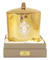 Tiziana Terenzi Orion Maxi Scented Candle With 3 Wooden Wicks 1000 G In White