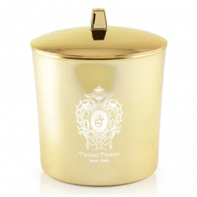 Tiziana Terenzi Unisex Andromeda Gold Glass 3 Wood Wicks 1000g Scented Candle 8016741732461