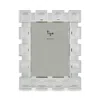 Tizo Clear Cubes Crystal Glass 5 X 7 Picture Frame