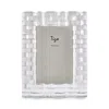Tizo Clear Curved Bricks Crystal Glass 4 X 6 Picture Frame