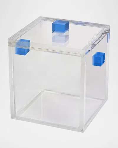 TIZO CLEAR LUCITE ICE BUCKET WITH LID
