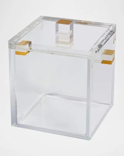 TIZO CLEAR LUCITE ICE BUCKET WITH LID