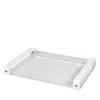 Tizo Clear Lucite Tray In White In White