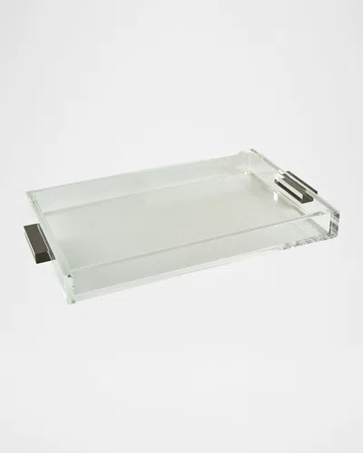 Tizo Clear Tray In Silver